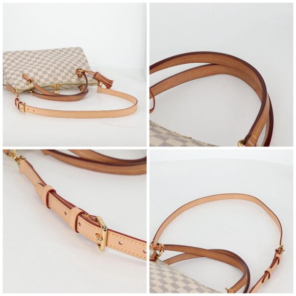 LOUIS VUITTON Damier Azur Lymington Tote Bag 2way N40022 LV Auth 135294M - Picture 15 of 16